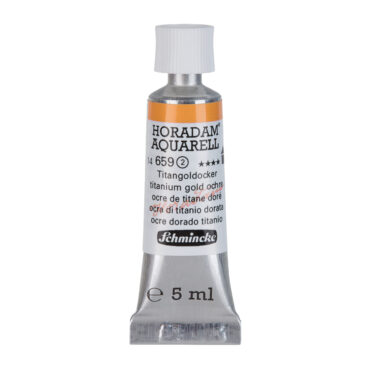 Schmincke Horadam Aquarel tube 5ml - 659 Titanium Gold Ochre (s2)