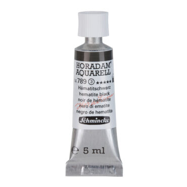 Schmincke Horadam Aquarel tube 5ml - 789 Hematite Black (s3)