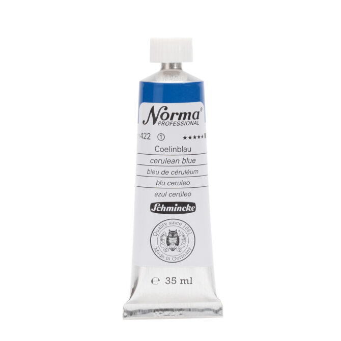 Schmincke Norma Olieverf Tube 35ml - 422 Cerulean Blue (s1)