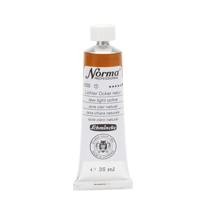 Schmincke Norma Olieverf Tube 35ml - 600 Raw Light Ochre (s1)