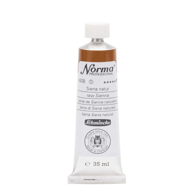 Schmincke Norma Olieverf Tube 35ml - 608 Raw Sienna (s1)