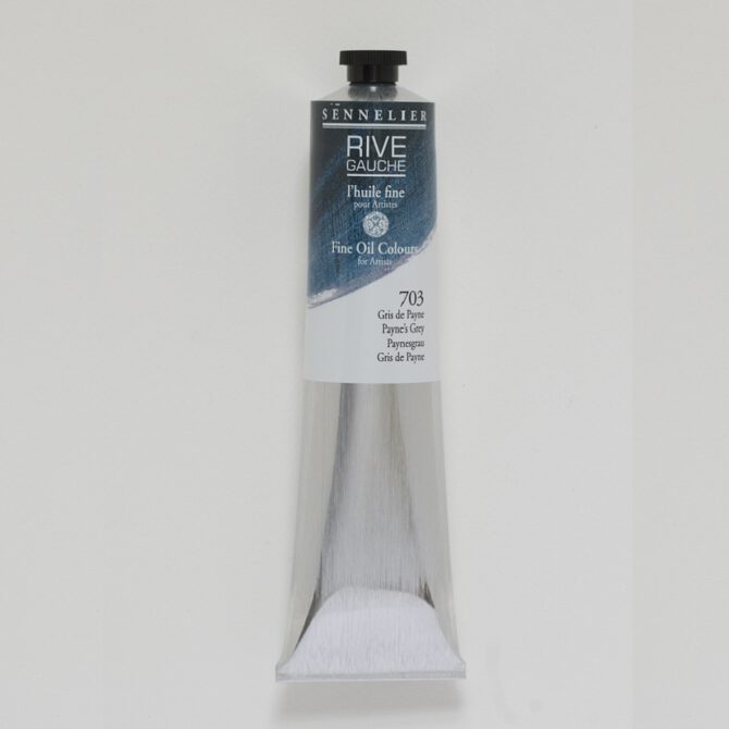 Sennelier Rive Gauche Olieverf tube 200ml - 703 Paynesgrijs