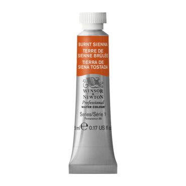 W&N Artists Aquarel tube 5ml - 074 Burnt Sienna (s1)