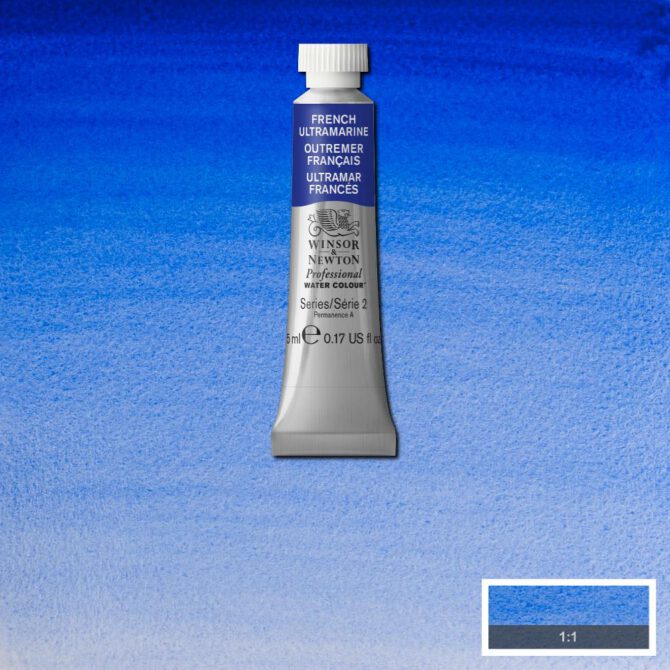 W&N Artists Aquarel tube 5ml - 263 French Ultramarine (s2)