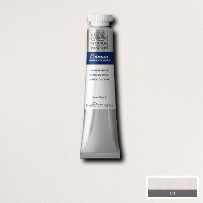 W&N Cotman aquarelverf 21ml - 150 Chinese White