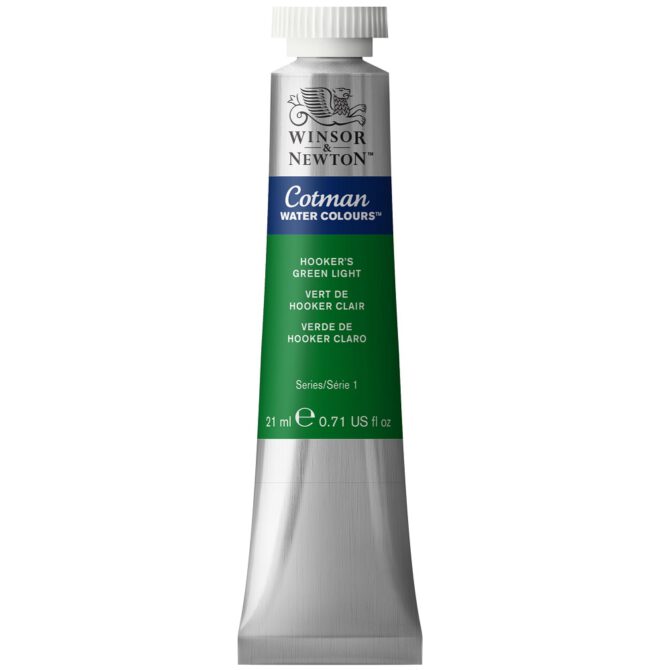 W&N Cotman aquarelverf 21ml - 314 Hookers Green Light