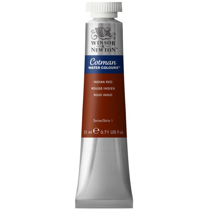 W&N Cotman aquarelverf 21ml - 317 Indian Red