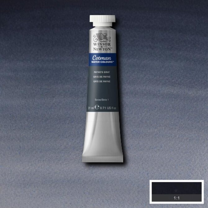 W&N Cotman aquarelverf 21ml - 465 Paynes Gray