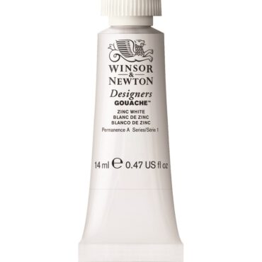 W&N Designers Gouache tube 14ml - 748 Zinc White (s1)