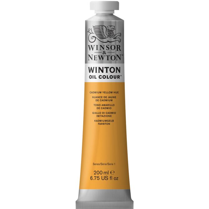 W&N Winton Olieverf 200ml - 109 Cadmium Yellow Hue