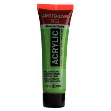 Amsterdam Standard tube 20ml - 605 Briljantgroen