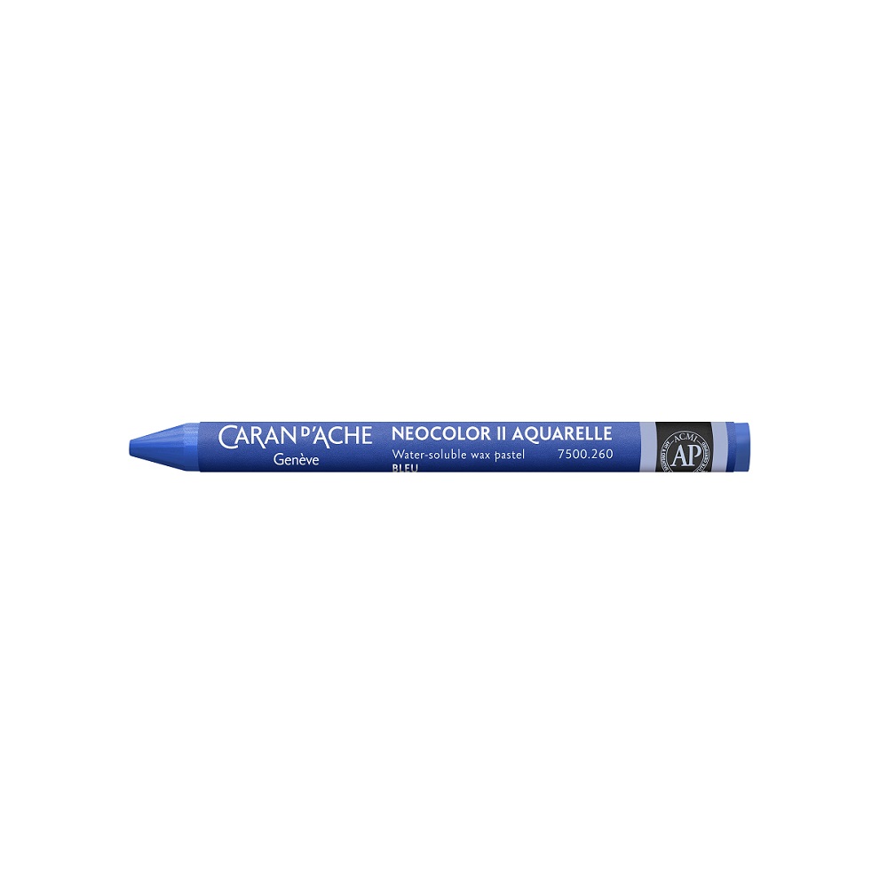 Caran d'Ache Neocolor II aquarel waspastel - 260 Blue