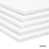 Foamboard 5mm - 50x70cm WIT (25stuks)