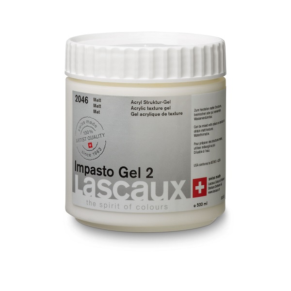 Lascaux 2046 Impasto Gel 2 - 500ml Mat