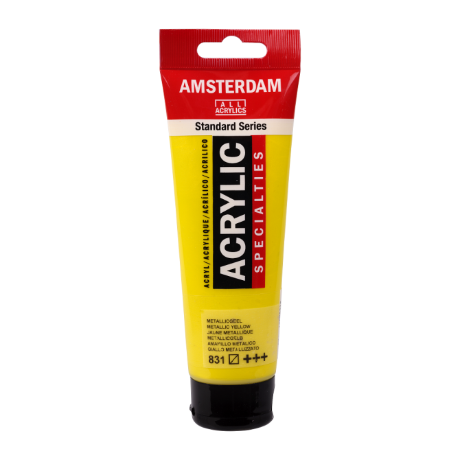 Amsterdam Standard tube 120ml - SPECIALTIES 831 Metallic Geel