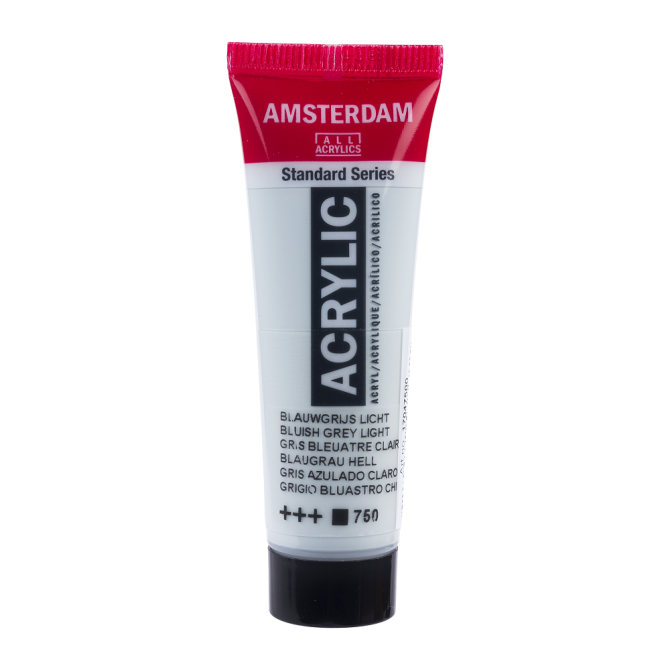 Amsterdam Standard tube 20ml - 750 Blauwgrijs Licht