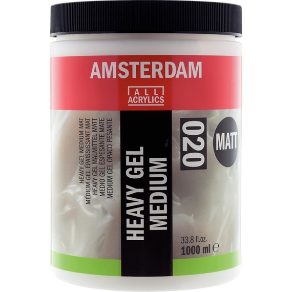 Amsterdam 020 Heavy gel medium 1000ml - Mat