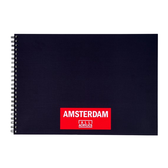 Amsterdam acrylpapier Spiraalalbum 250gram 30vel - A3