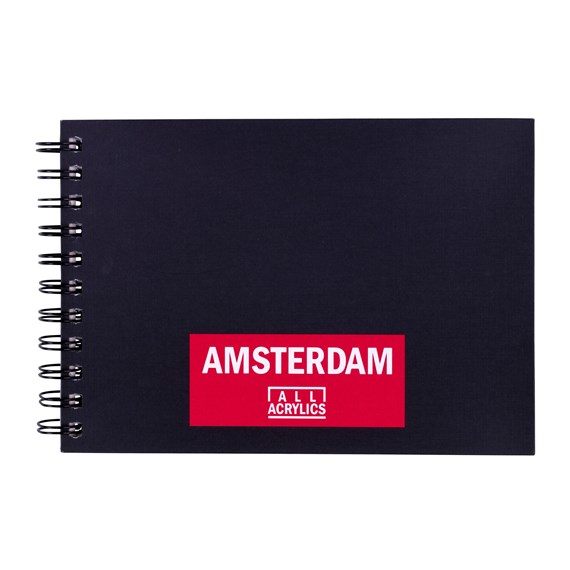 Amsterdam acrylpapier Spiraalalbum 250gram 30vel - A5