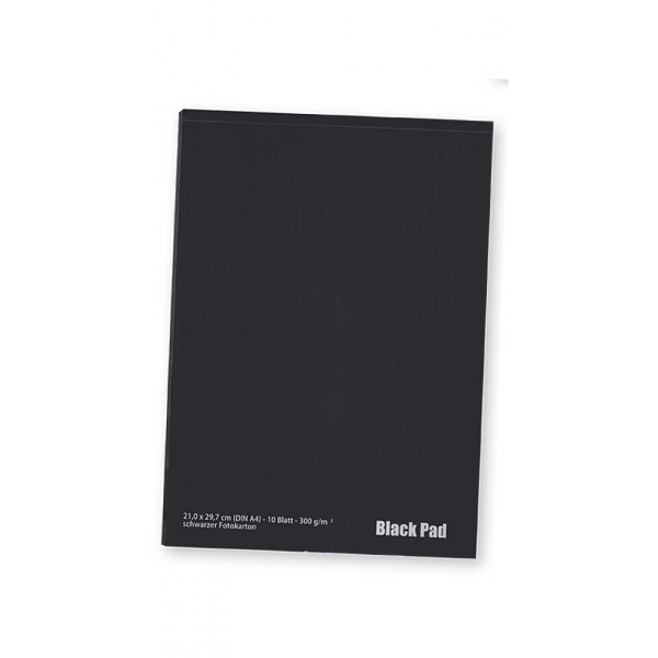 Black Pad zwart fotokarton A3 - 300 gram / 10vel