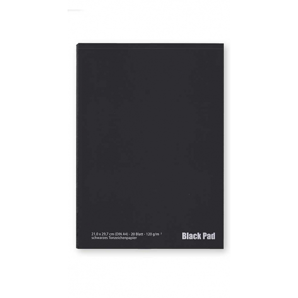 Black Pad zwart fotokarton A4 - 120 gram / 20vel