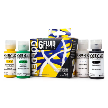 Golden Fluid Acrylics - SET intro 6x30ml