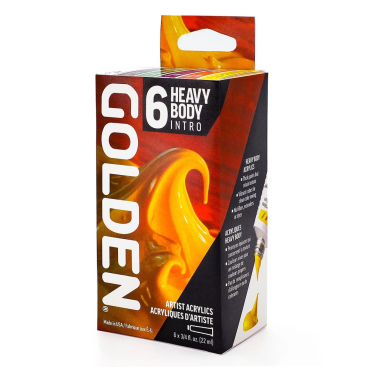 Golden Heavy Body Acrylics - SET 6x22ml