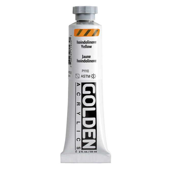 Golden Heavy Body Acrylics tube 59ml - 1193 Isoindolinone Yellow (s6)