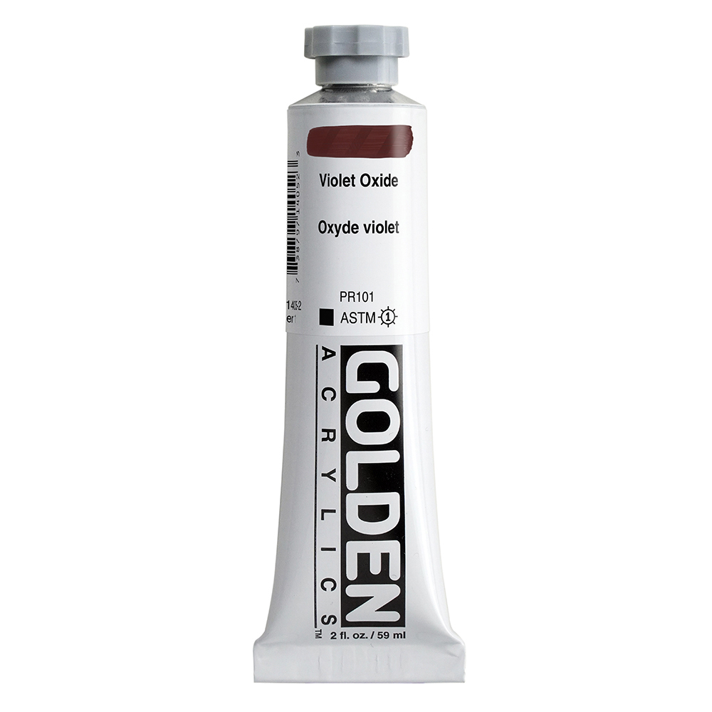 Golden Heavy Body Acrylics tube 59ml - 1405 Violet Oxide (s1)
