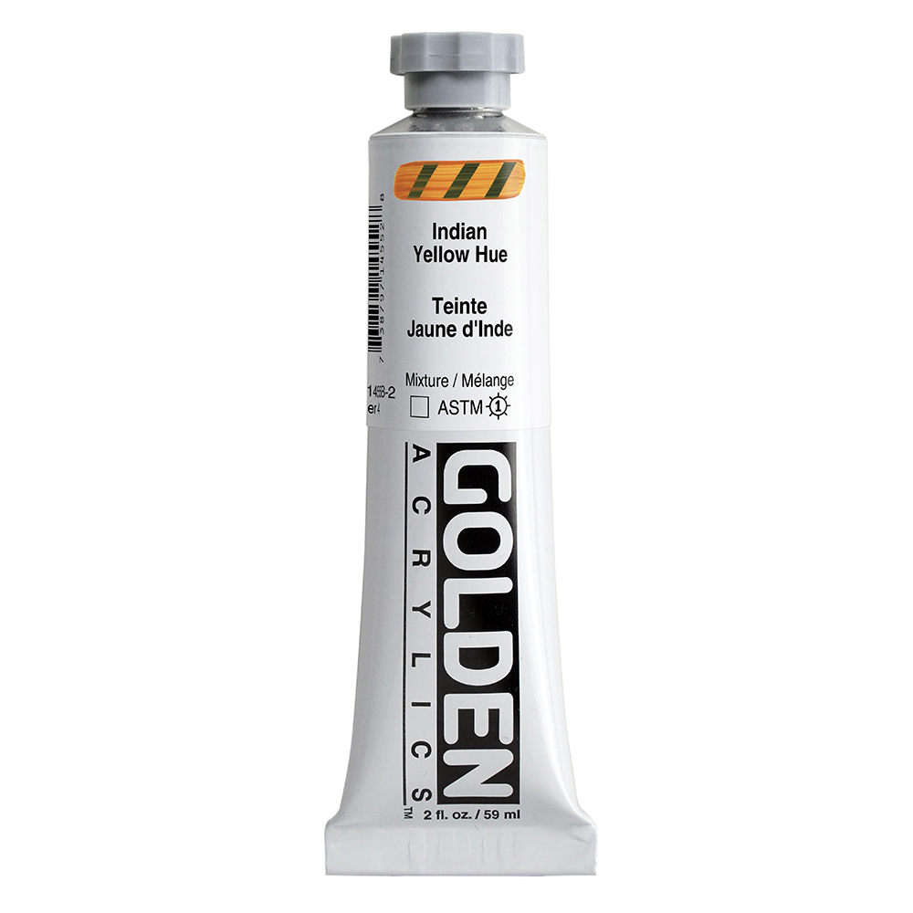 Golden Heavy Body Acrylics tube 59ml - 1455 India Yellow Hue (s4)