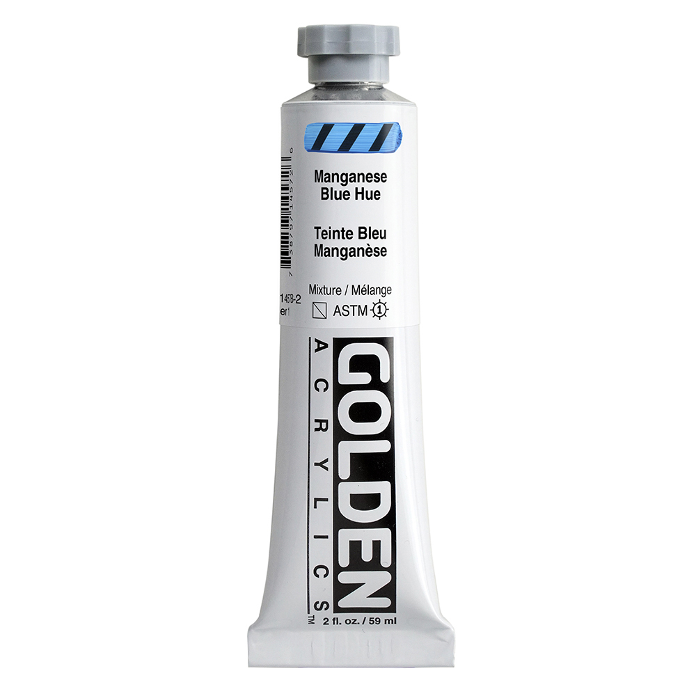 Golden Heavy Body Acrylics tube 59ml - 1457 Manganese Blue Hue (s1)