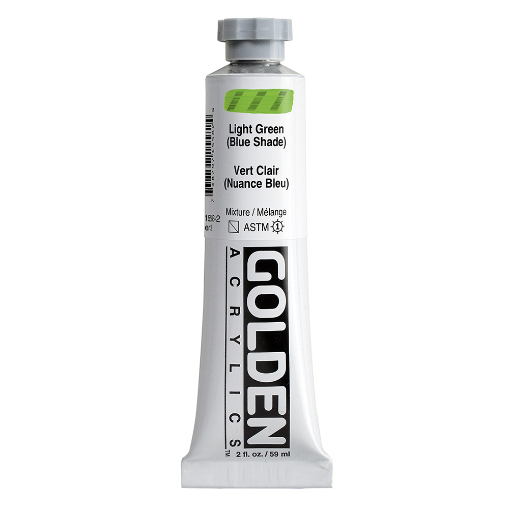 Golden Heavy Body Acrylics tube 59ml - 1558 Light Green (Blue Shade) (s3)