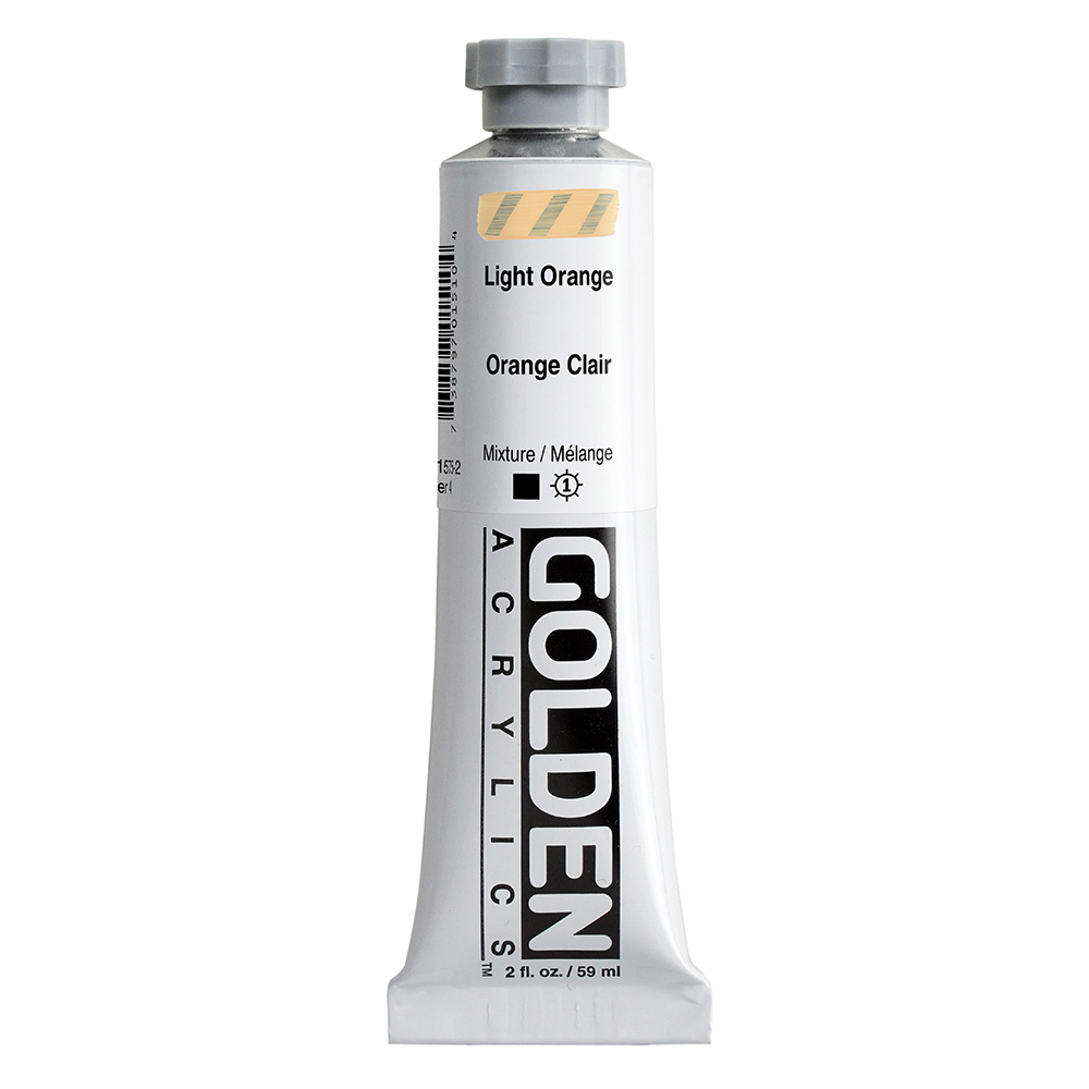 Golden Heavy Body Acrylics tube 59ml - 1575 Light Orange (s4)