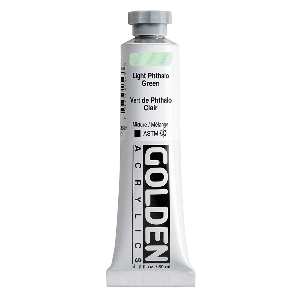 Golden Heavy Body Acrylics tube 59ml - 1578 Light Phthalo Green (s1)