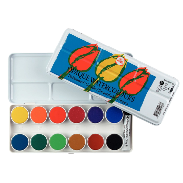 Talens Dekkende Aquarelverf Set 30Mp12