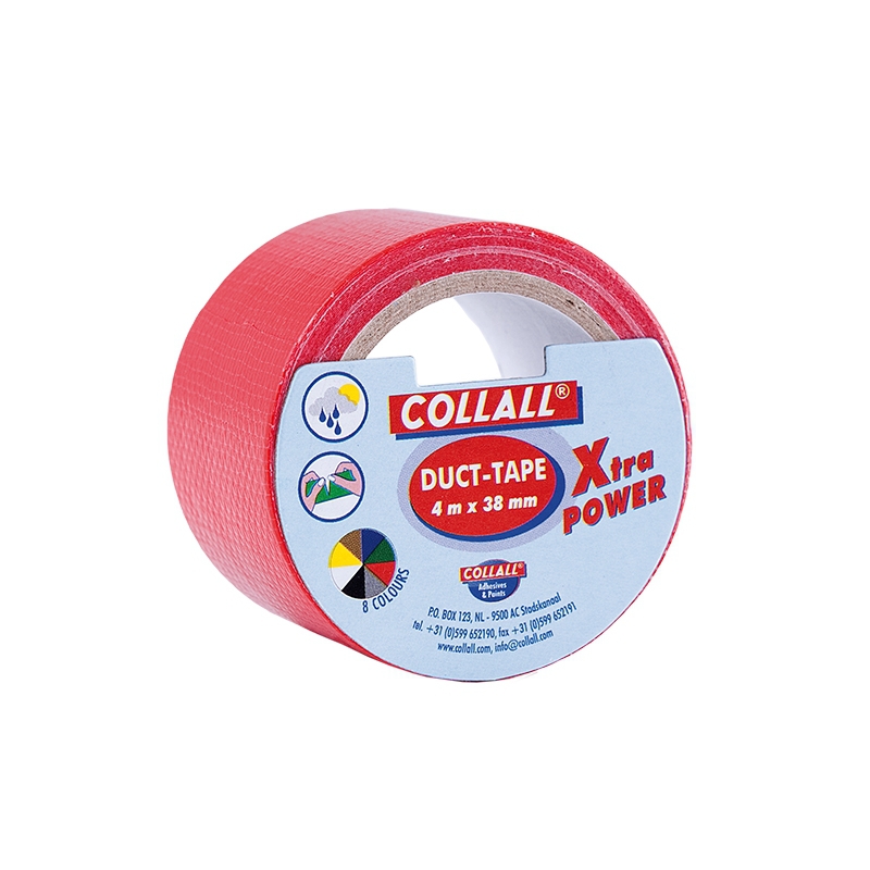 Collall Duct-tape rood 4m x 38mm