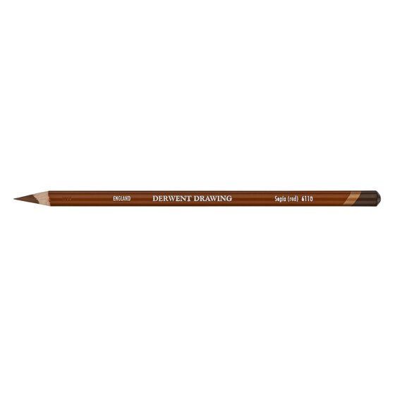 Derwent Drawing Potlood 6110 Sepia (red)