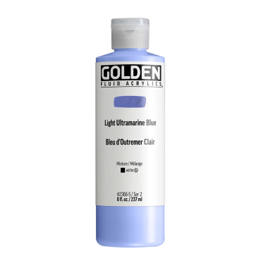 Golden Fluid Acrylics 118ml - 2366 Light Ultramarine Blue (s2)