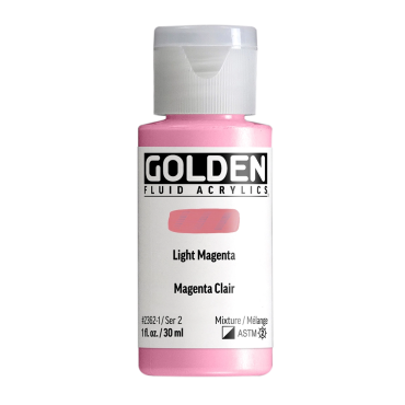 Golden Fluid Acrylics 30ml - 2362 Light Magenta (s2)