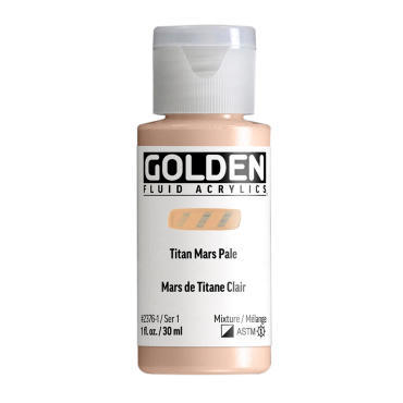 Golden Fluid Acrylics 30ml - 2376 Titan Mars Pale (s1)
