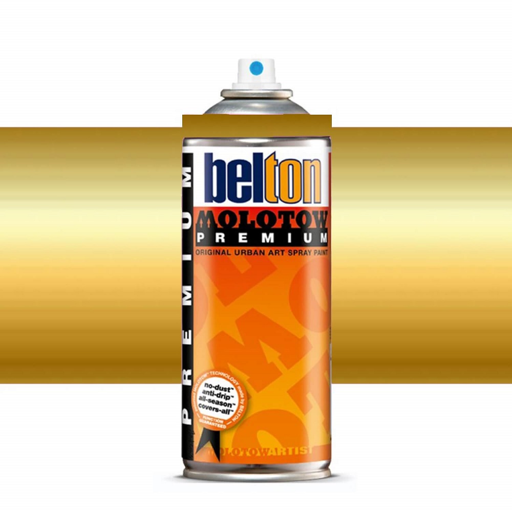 Molotow Belton Premium Artist Spraypaint 400ml - 220-1 Gold Dollar