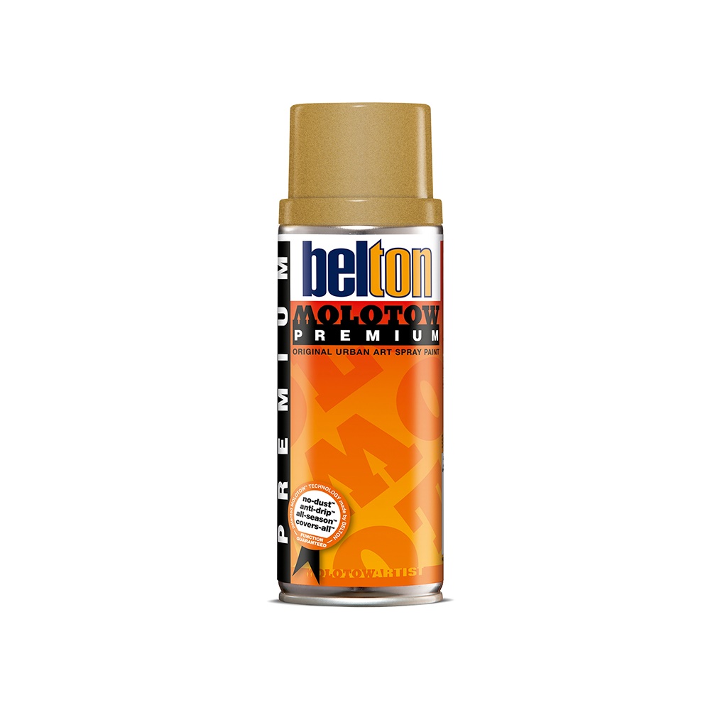 Molotow Belton Premium Artist Spraypaint 400ml - 220-1 Gold Dollar