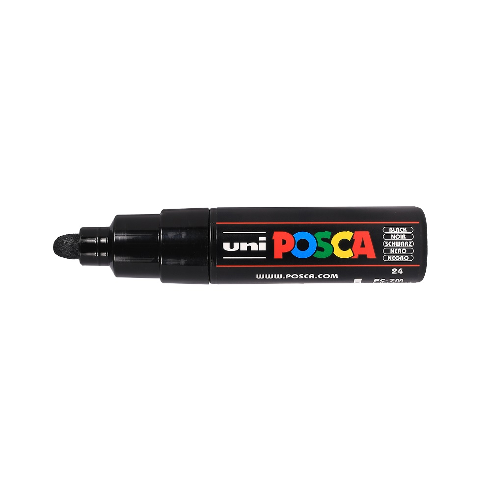 Posca Markers PC7M 4,5-5,5mm - Zwart