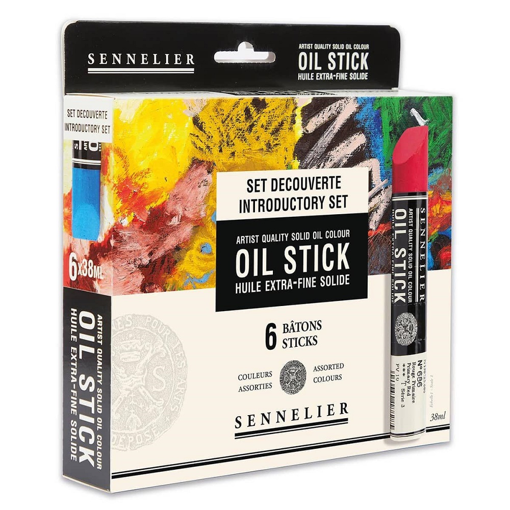 Sennelier Artist Oil Stick - SET 6 kleuren - INTRODUCTORYSET