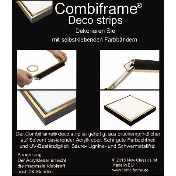 Combiframe Deco Strip GOLD 5mm (OP=OP)