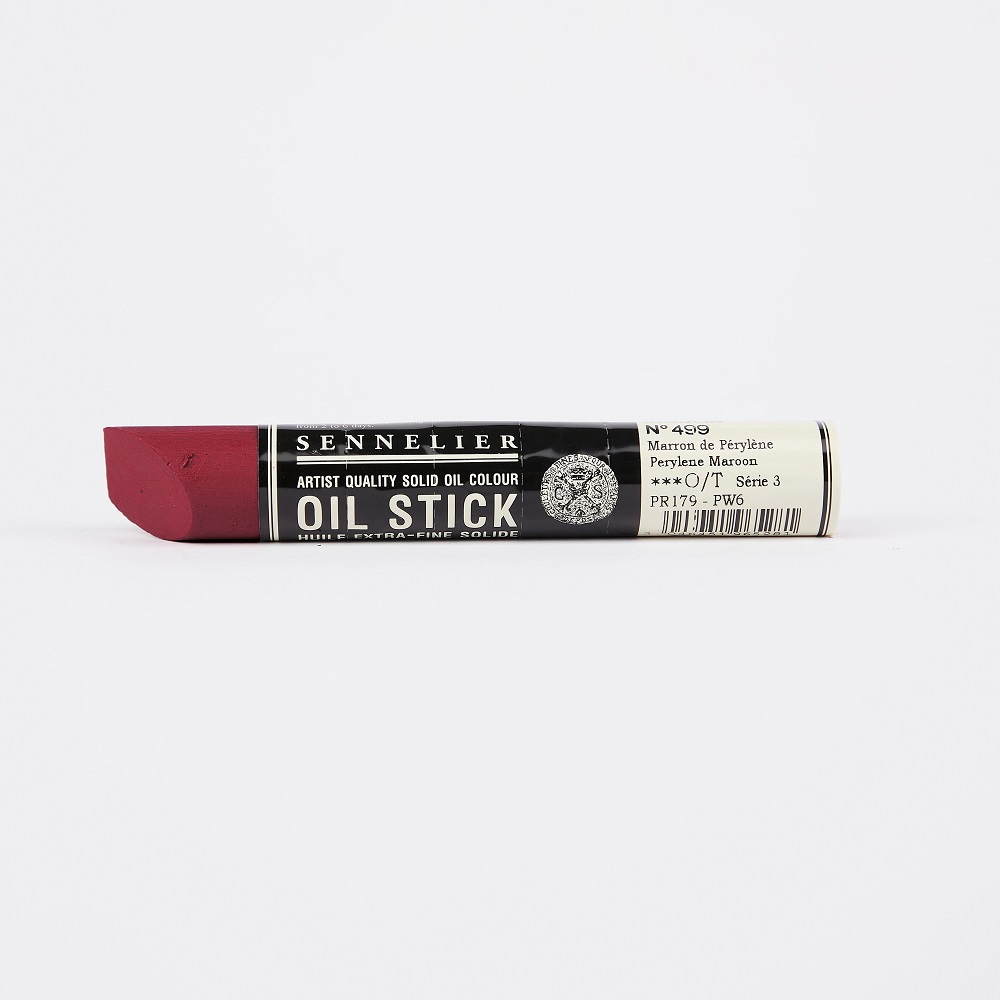 Sennelier Artist Oil Stick 38ml - 499 Perylene Maroon (S3)