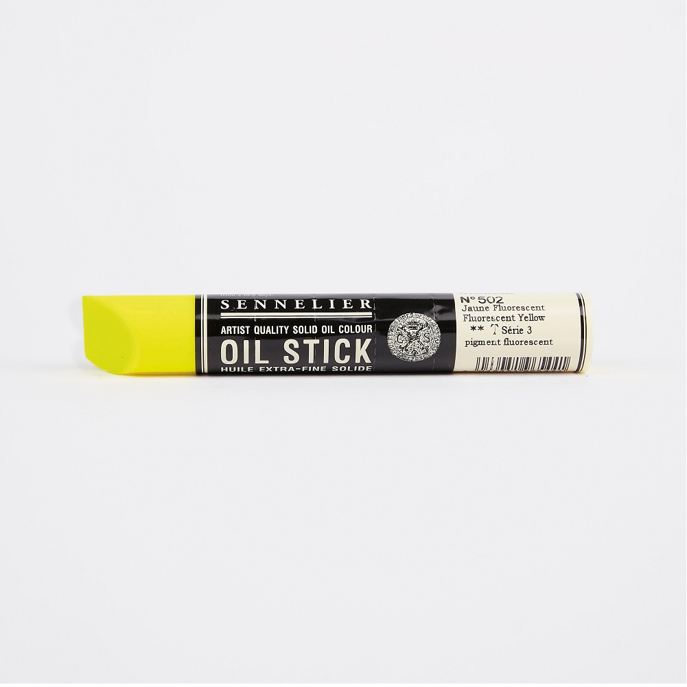 Sennelier Artist Oil Stick 38ml - 502 Fluorescent Yellow (S3)