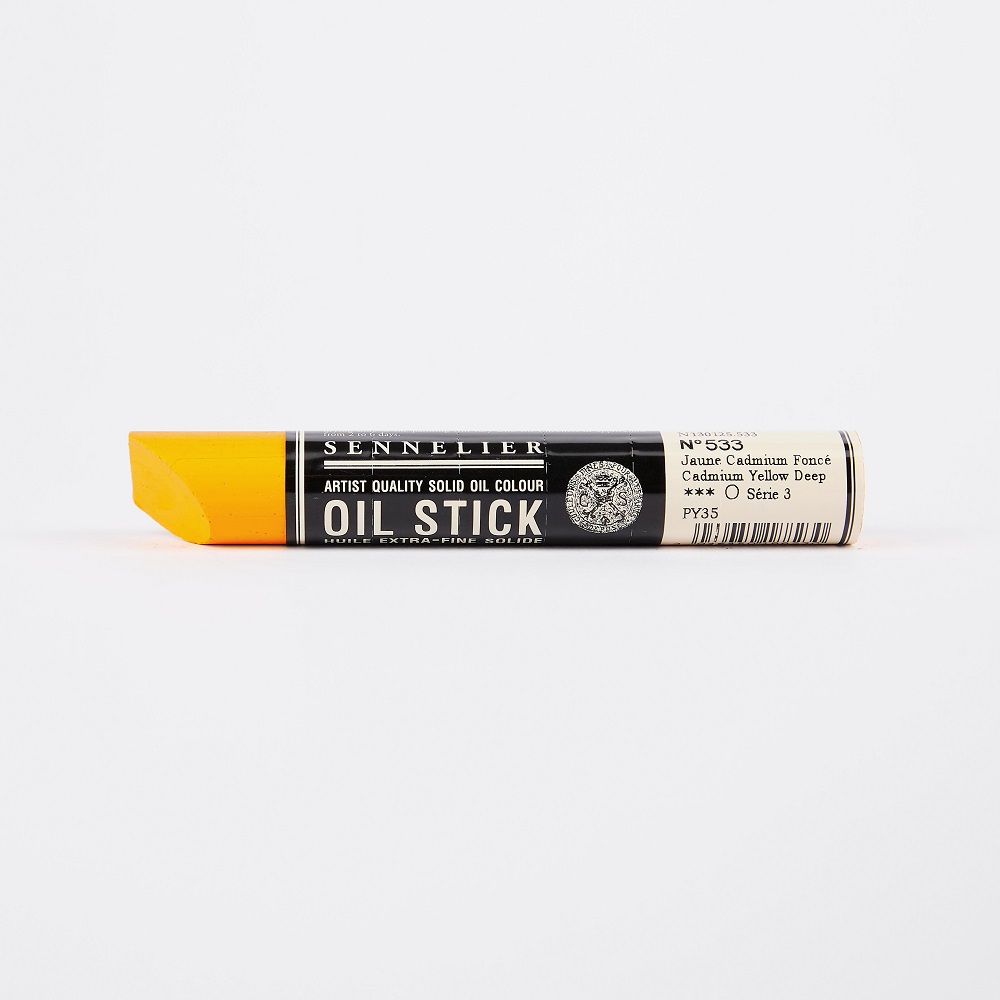 Sennelier Artist Oil Stick 38ml - 533 Cadmium Yellow Deep (S3)