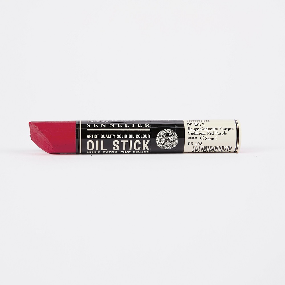 Sennelier Artist Oil Stick 38ml - 611 Purple Cadmium Red (S3)