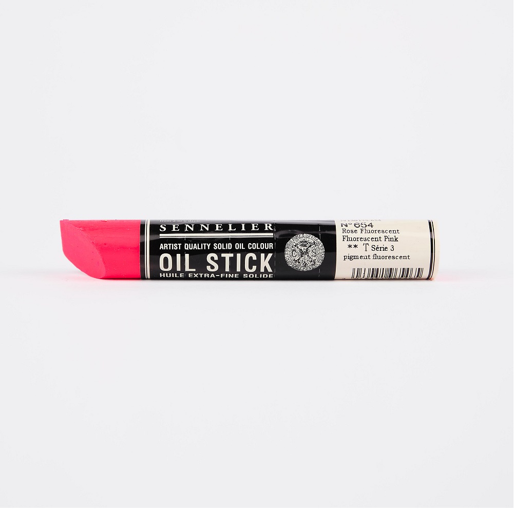 Sennelier Artist Oil Stick 38ml - 654 Fluorescent Pink (S3)